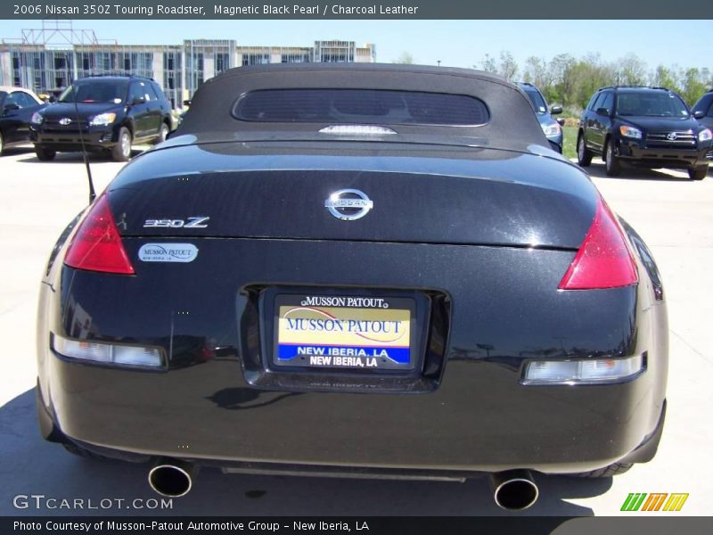 Magnetic Black Pearl / Charcoal Leather 2006 Nissan 350Z Touring Roadster