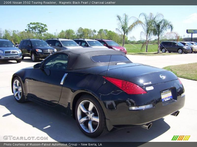 Magnetic Black Pearl / Charcoal Leather 2006 Nissan 350Z Touring Roadster
