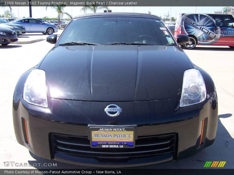 Magnetic Black Pearl / Charcoal Leather 2006 Nissan 350Z Touring Roadster