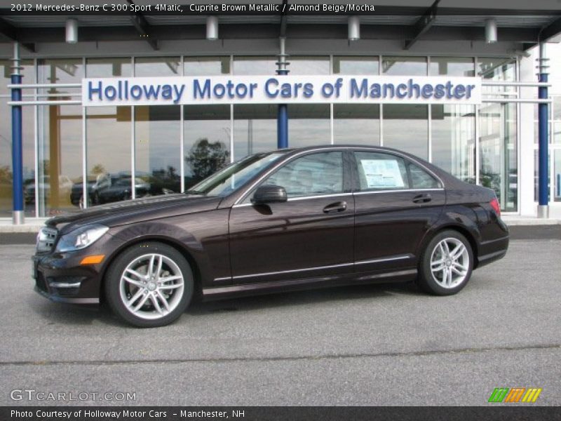 Cuprite Brown Metallic / Almond Beige/Mocha 2012 Mercedes-Benz C 300 Sport 4Matic