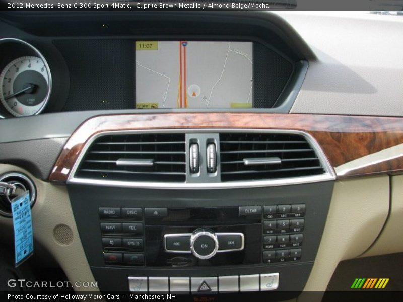 Cuprite Brown Metallic / Almond Beige/Mocha 2012 Mercedes-Benz C 300 Sport 4Matic