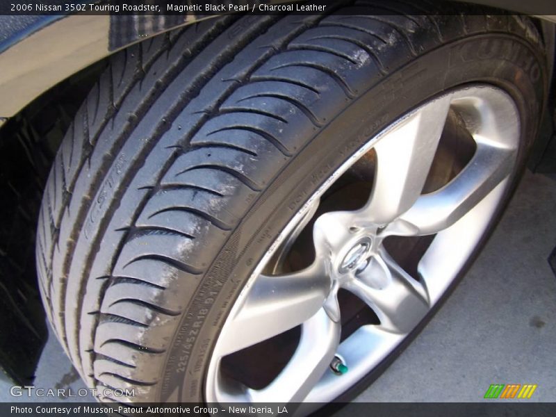 Magnetic Black Pearl / Charcoal Leather 2006 Nissan 350Z Touring Roadster