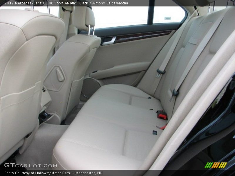 Black / Almond Beige/Mocha 2012 Mercedes-Benz C 300 Sport 4Matic