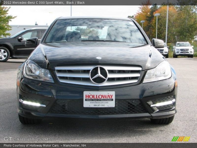 Black / Black 2012 Mercedes-Benz C 300 Sport 4Matic