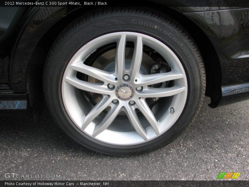 Black / Black 2012 Mercedes-Benz C 300 Sport 4Matic