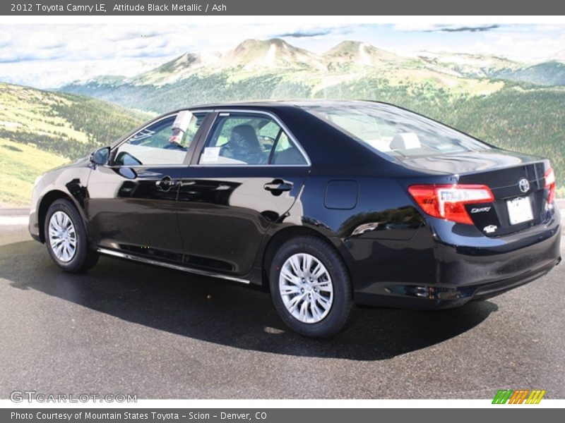  2012 Camry LE Attitude Black Metallic