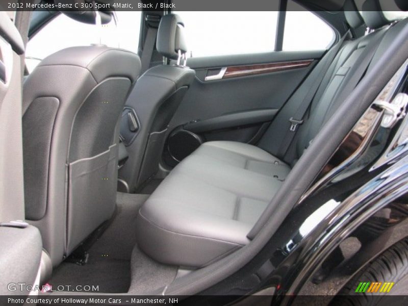 Black / Black 2012 Mercedes-Benz C 300 Sport 4Matic