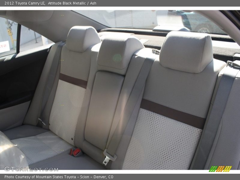  2012 Camry LE Ash Interior