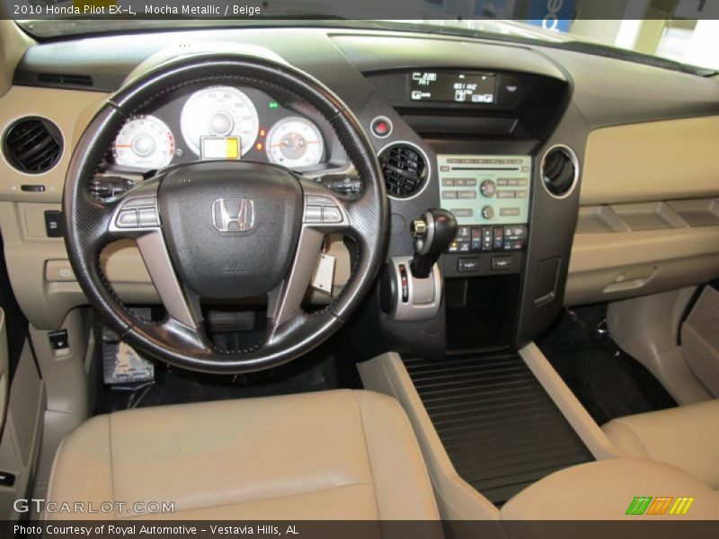 Dashboard of 2010 Pilot EX-L