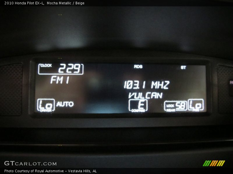 Mocha Metallic / Beige 2010 Honda Pilot EX-L