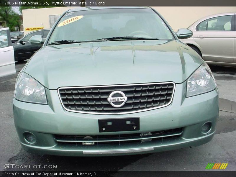 Mystic Emerald Metallic / Blond 2006 Nissan Altima 2.5 S
