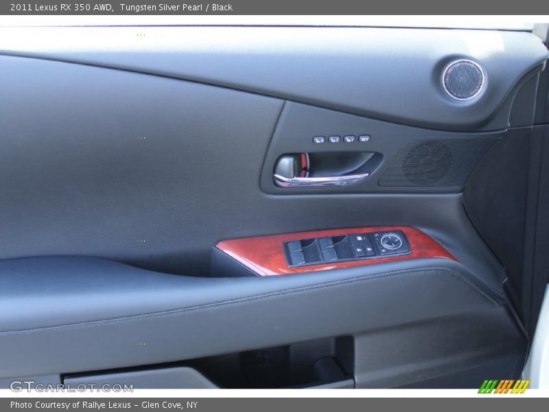 Tungsten Silver Pearl / Black 2011 Lexus RX 350 AWD