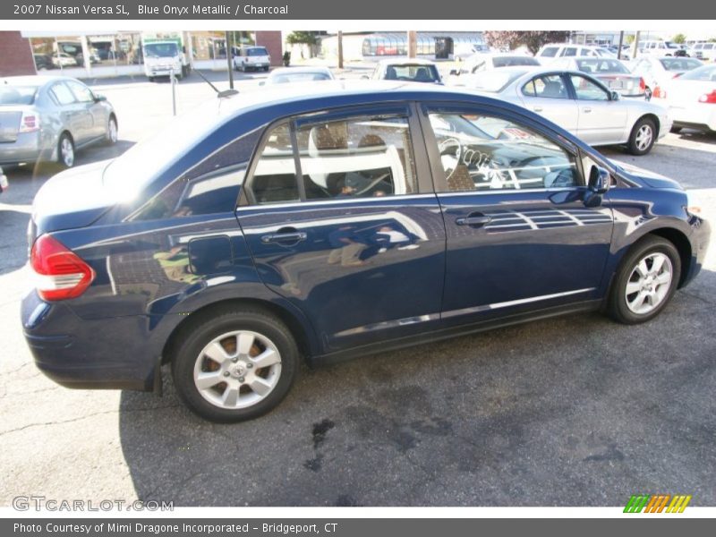 Blue Onyx Metallic / Charcoal 2007 Nissan Versa SL