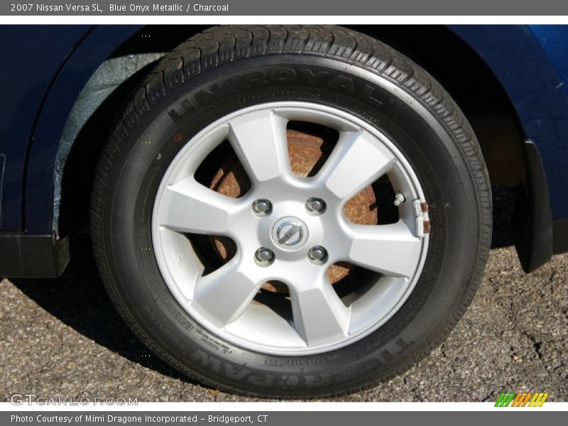 Blue Onyx Metallic / Charcoal 2007 Nissan Versa SL
