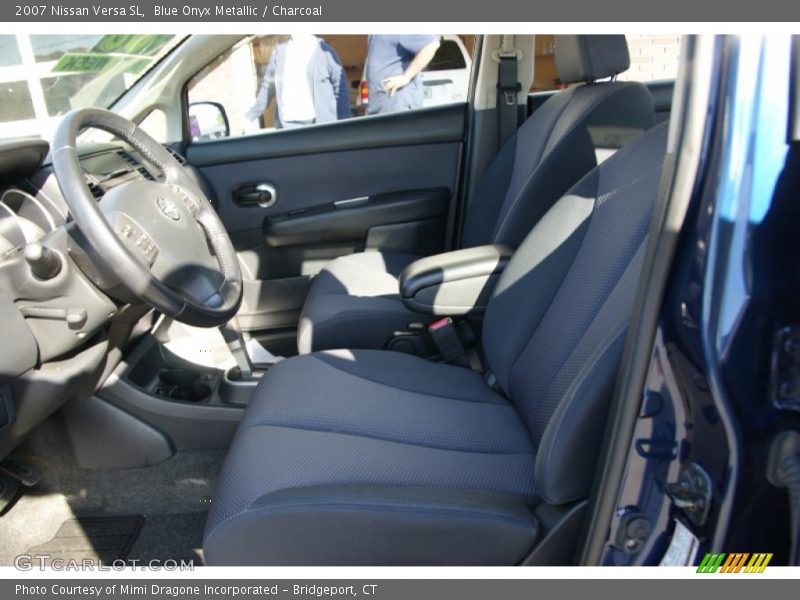 Blue Onyx Metallic / Charcoal 2007 Nissan Versa SL