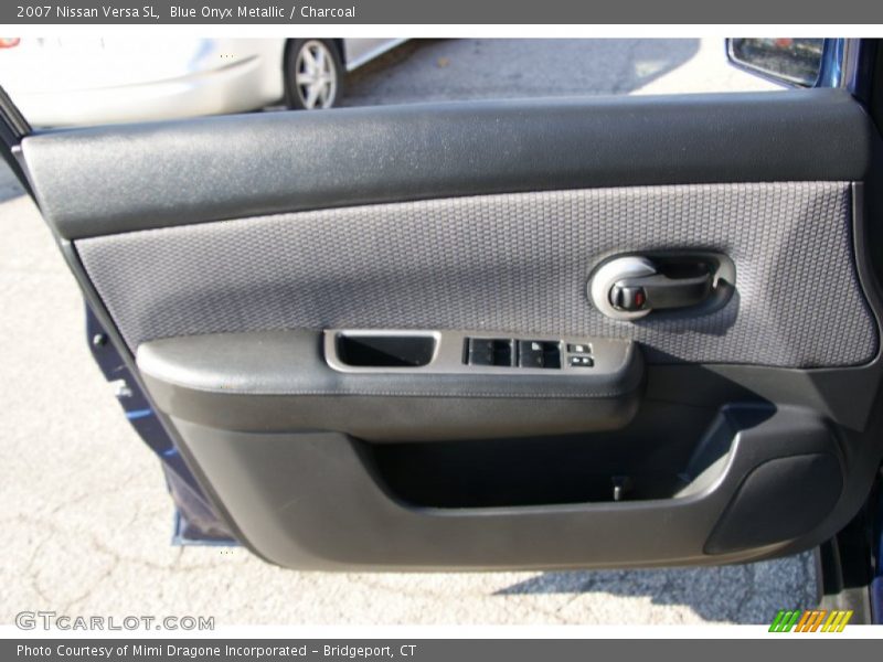 Blue Onyx Metallic / Charcoal 2007 Nissan Versa SL