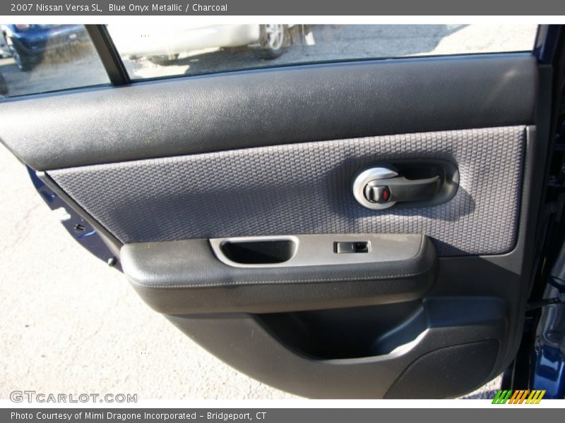 Blue Onyx Metallic / Charcoal 2007 Nissan Versa SL