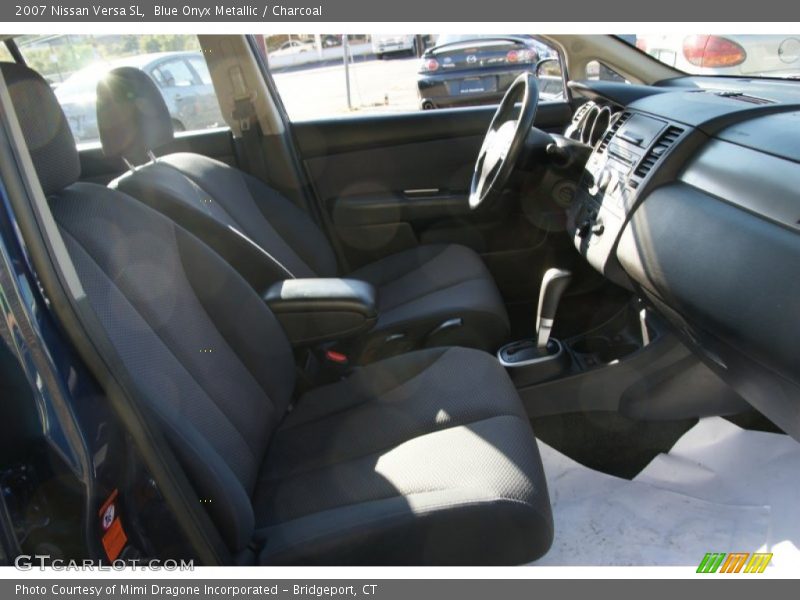 Blue Onyx Metallic / Charcoal 2007 Nissan Versa SL