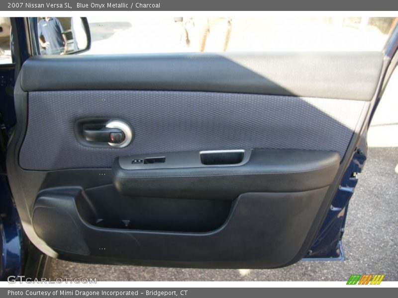 Blue Onyx Metallic / Charcoal 2007 Nissan Versa SL