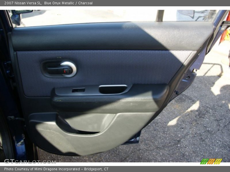 Blue Onyx Metallic / Charcoal 2007 Nissan Versa SL