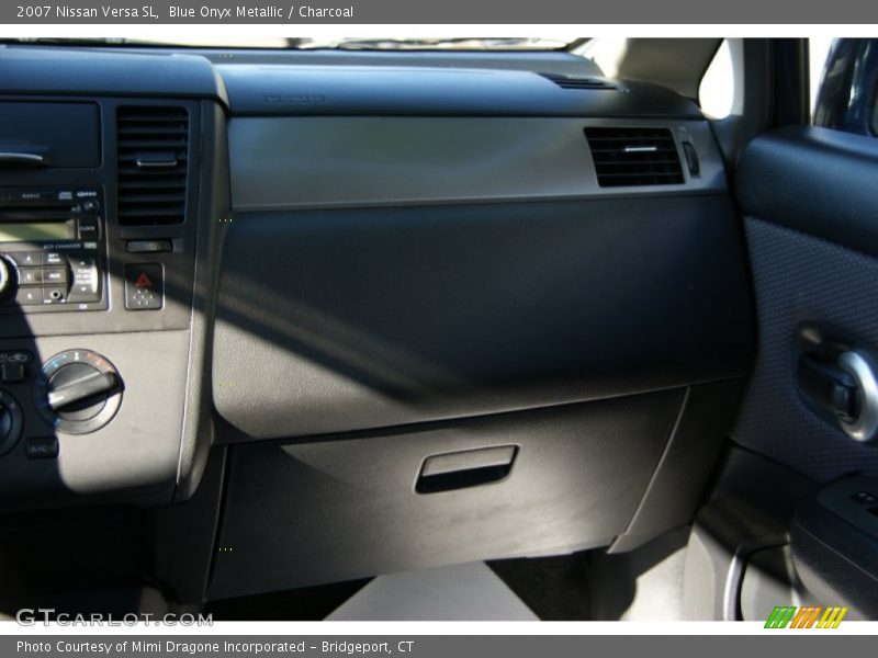 Blue Onyx Metallic / Charcoal 2007 Nissan Versa SL