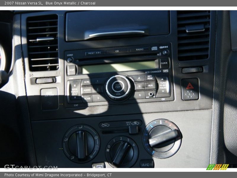 Blue Onyx Metallic / Charcoal 2007 Nissan Versa SL