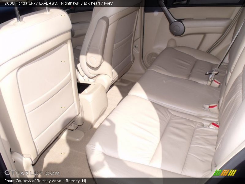 Nighthawk Black Pearl / Ivory 2008 Honda CR-V EX-L 4WD