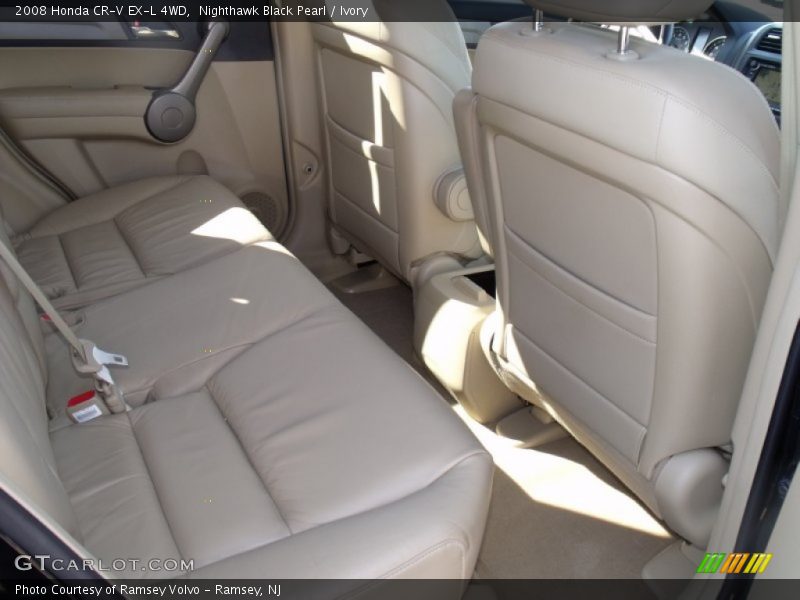 Nighthawk Black Pearl / Ivory 2008 Honda CR-V EX-L 4WD