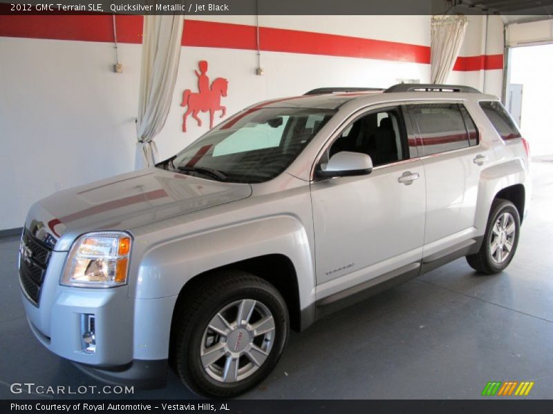 Quicksilver Metallic / Jet Black 2012 GMC Terrain SLE