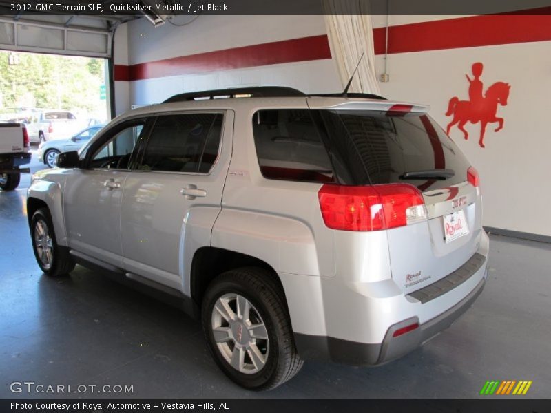 Quicksilver Metallic / Jet Black 2012 GMC Terrain SLE