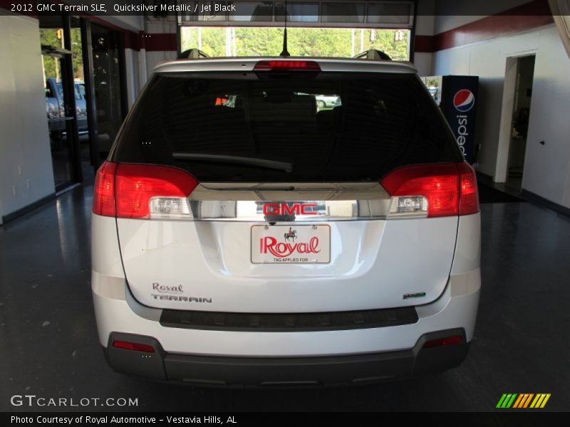 Quicksilver Metallic / Jet Black 2012 GMC Terrain SLE