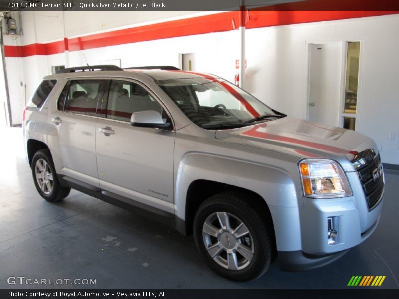 Quicksilver Metallic / Jet Black 2012 GMC Terrain SLE