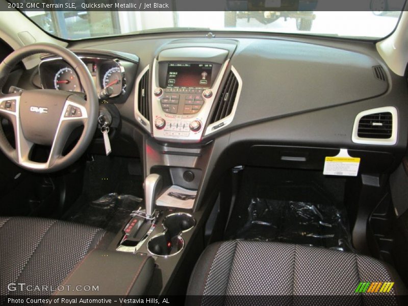Quicksilver Metallic / Jet Black 2012 GMC Terrain SLE