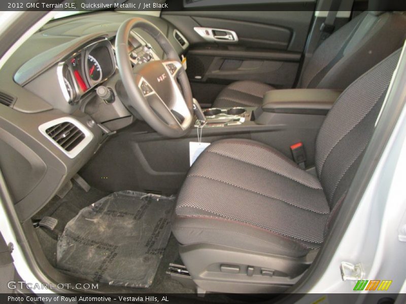 Quicksilver Metallic / Jet Black 2012 GMC Terrain SLE
