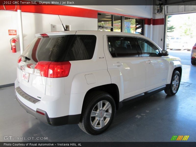 Olympic White / Jet Black 2012 GMC Terrain SLE