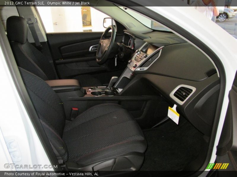 Olympic White / Jet Black 2012 GMC Terrain SLE