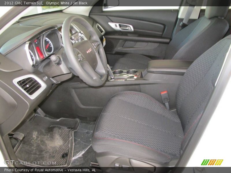 Olympic White / Jet Black 2012 GMC Terrain SLE
