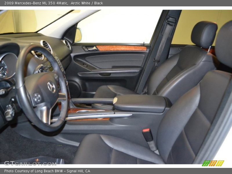  2009 ML 350 4Matic Black Interior