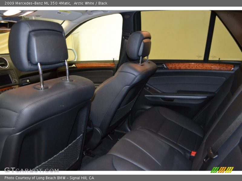  2009 ML 350 4Matic Black Interior