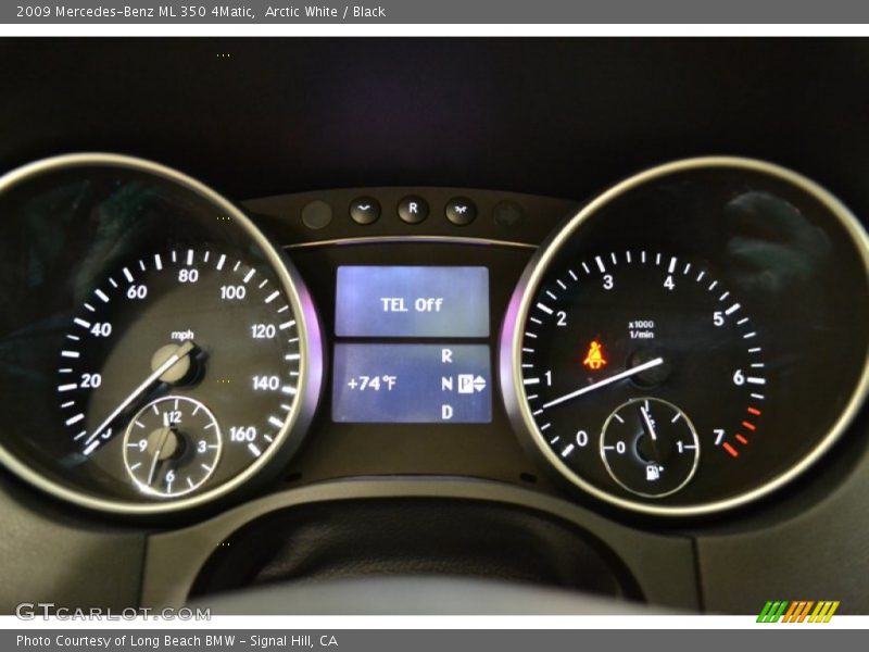  2009 ML 350 4Matic 350 4Matic Gauges