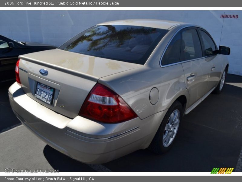 Pueblo Gold Metallic / Pebble Beige 2006 Ford Five Hundred SE