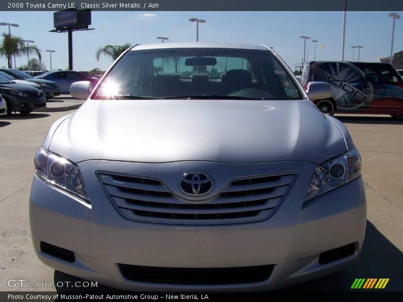 Classic Silver Metallic / Ash 2008 Toyota Camry LE