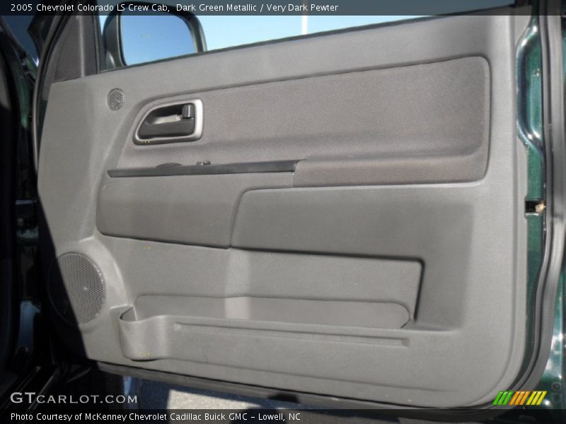 Dark Green Metallic / Very Dark Pewter 2005 Chevrolet Colorado LS Crew Cab