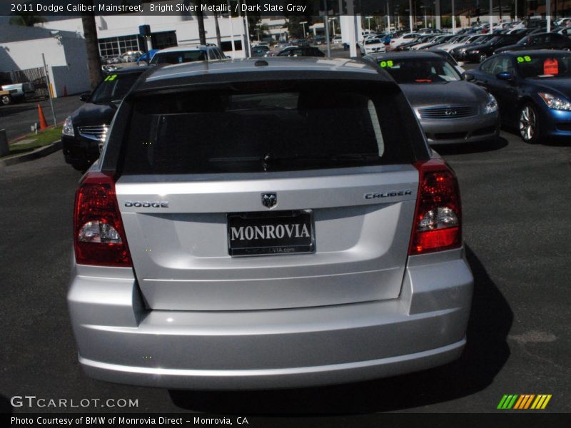 Bright Silver Metallic / Dark Slate Gray 2011 Dodge Caliber Mainstreet