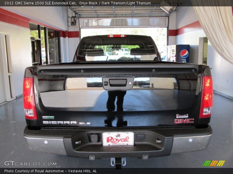 Onyx Black / Dark Titanium/Light Titanium 2012 GMC Sierra 1500 SLE Extended Cab