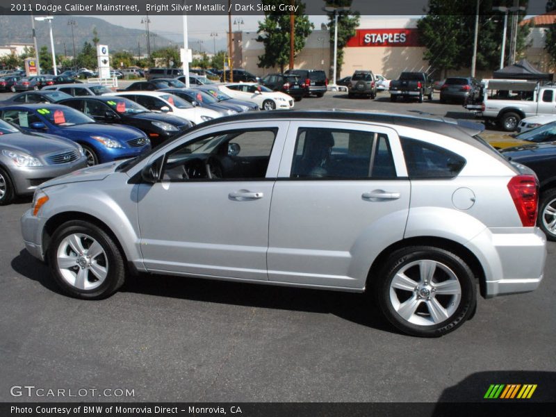 Bright Silver Metallic / Dark Slate Gray 2011 Dodge Caliber Mainstreet
