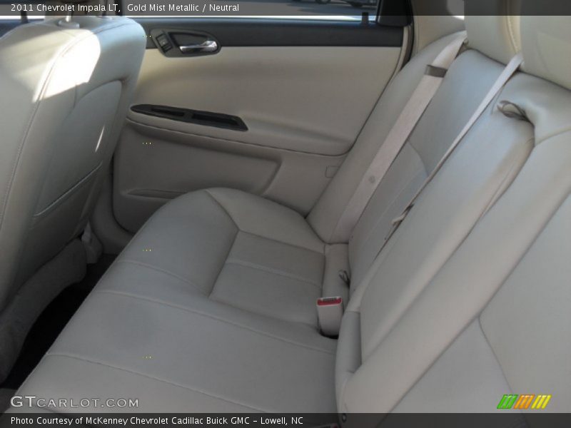 Gold Mist Metallic / Neutral 2011 Chevrolet Impala LT