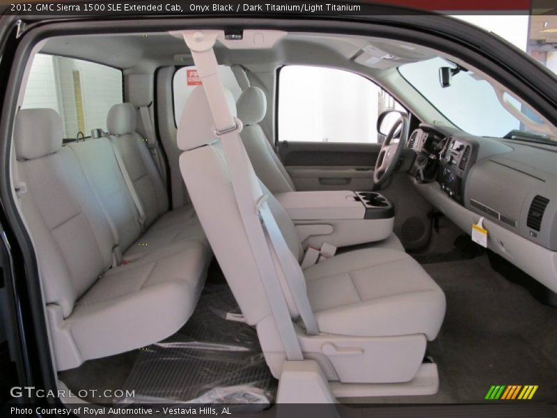  2012 Sierra 1500 SLE Extended Cab Dark Titanium/Light Titanium Interior
