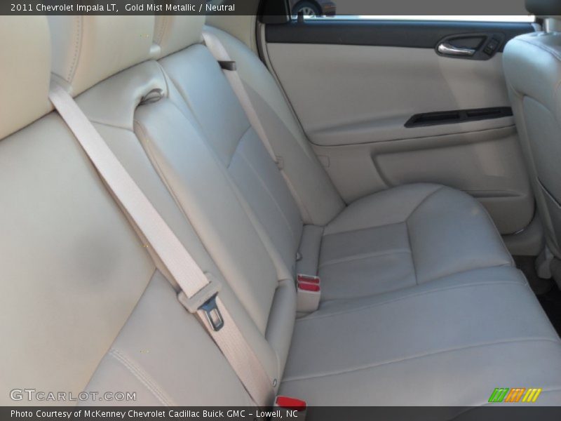 Gold Mist Metallic / Neutral 2011 Chevrolet Impala LT