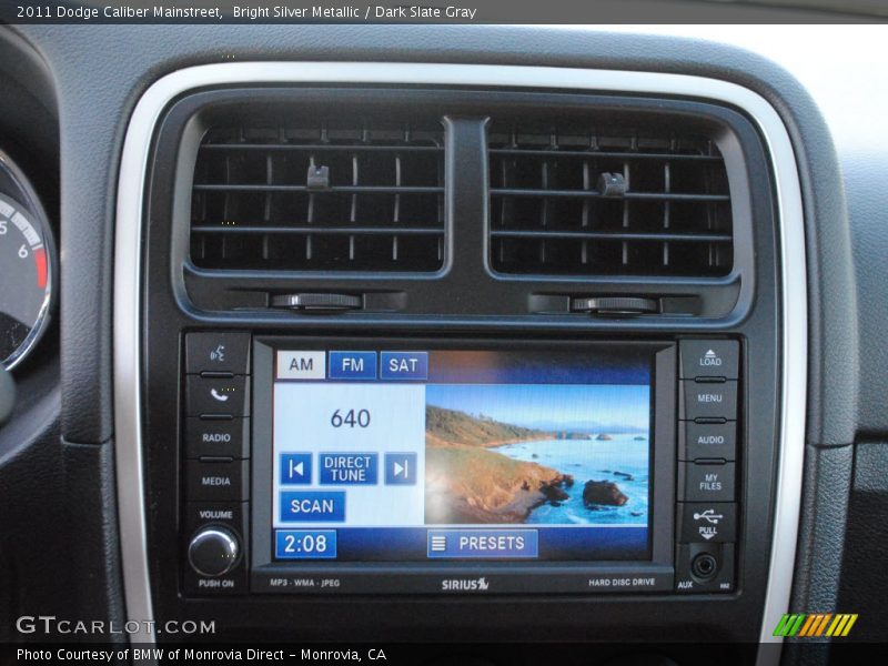 Bright Silver Metallic / Dark Slate Gray 2011 Dodge Caliber Mainstreet